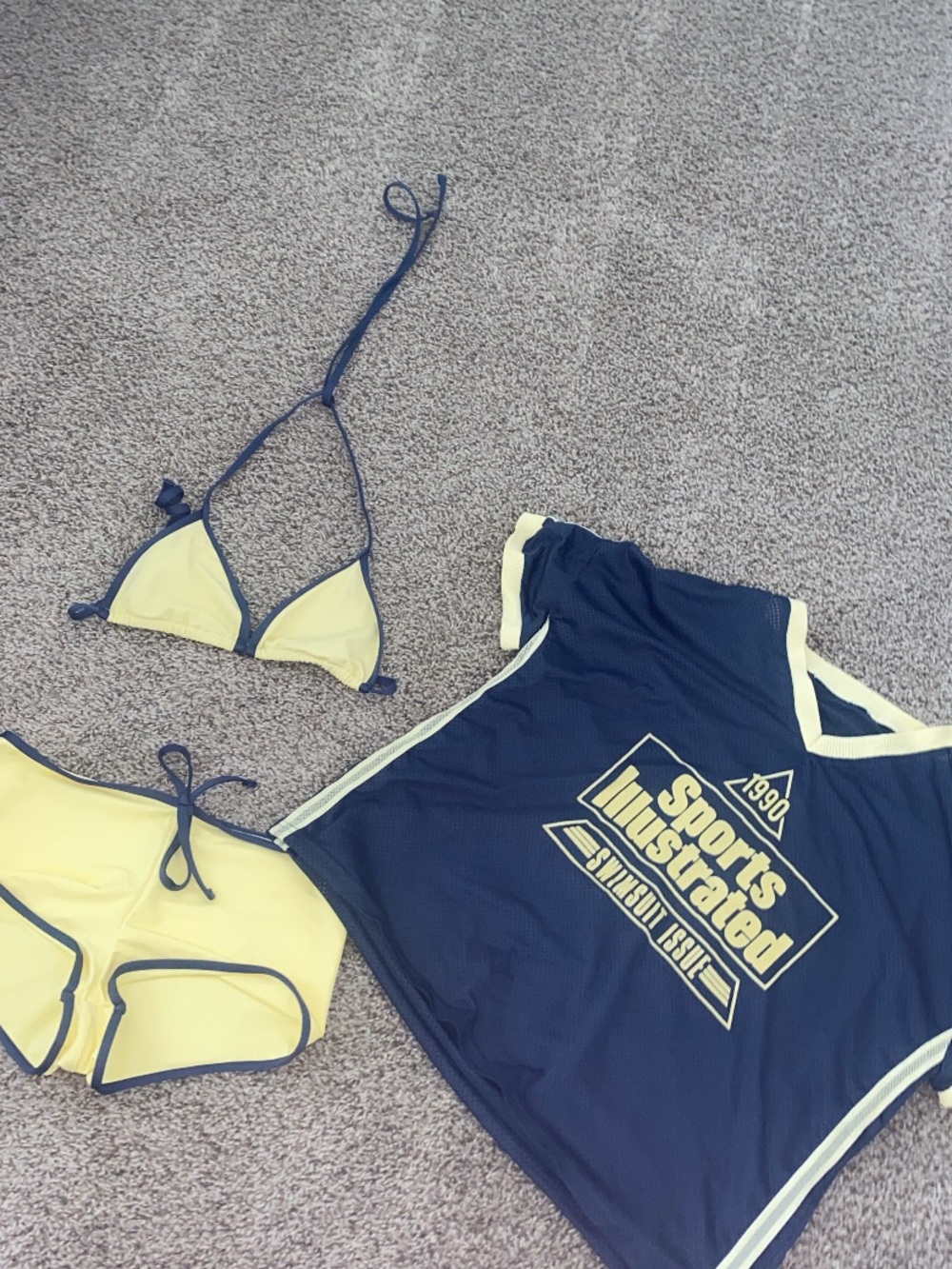 SI swim inspiration tigers mist outfit
